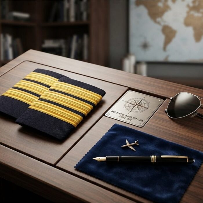 3 Golden Stripes Epaulettes