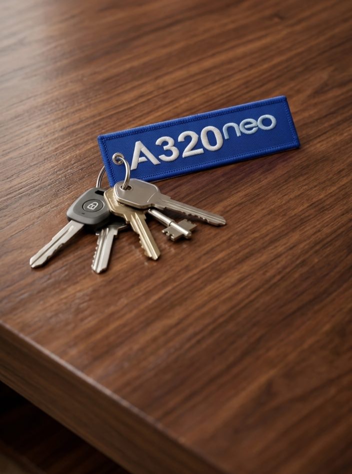 Airbus A320 NEO Keyring