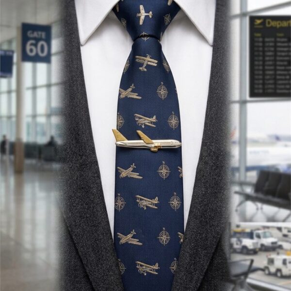 Airplane Tie Pin