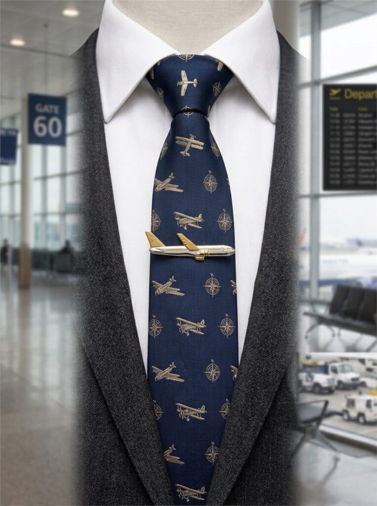 Airplane Tie Pin