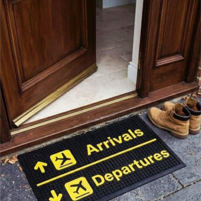 Arrival Departure Doormat