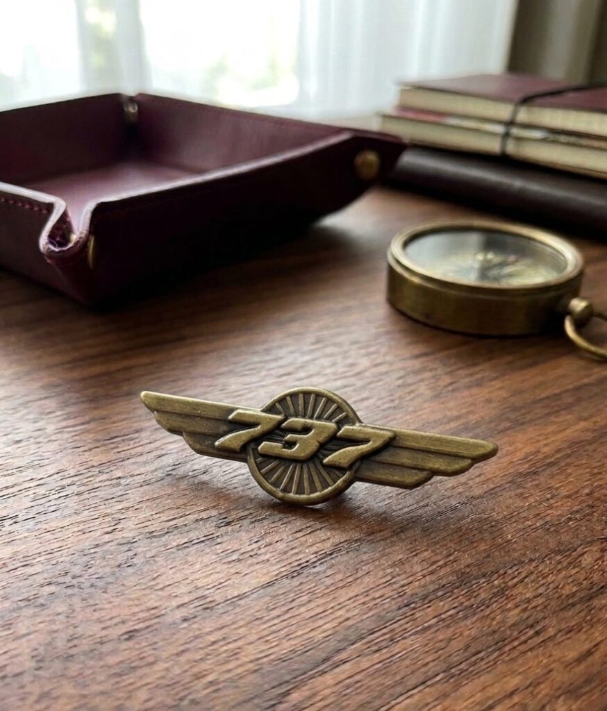 B737 Lapel Pin
