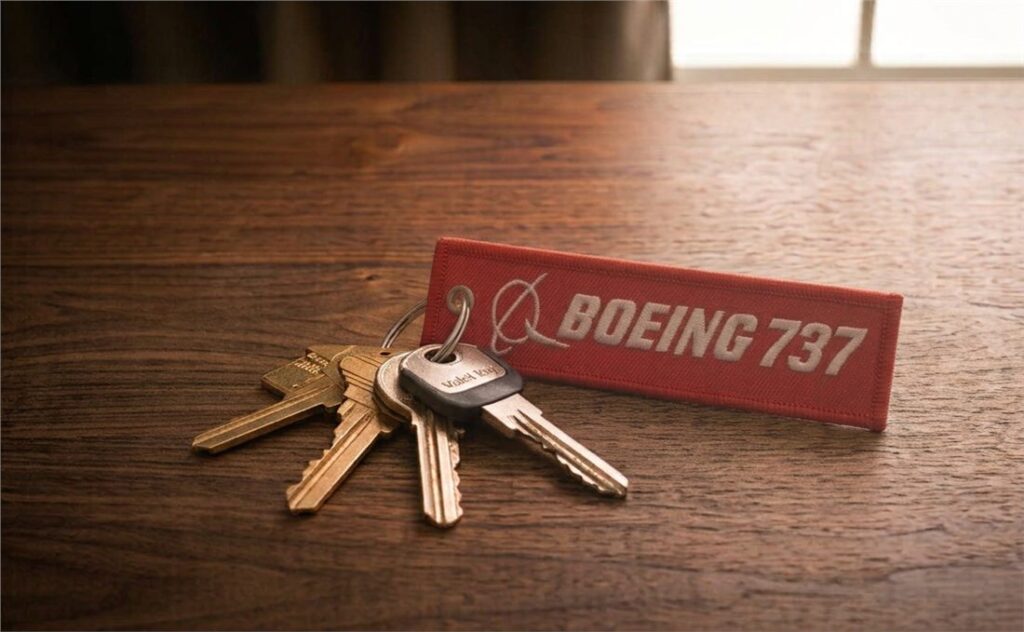 Boeing 737 Keyring