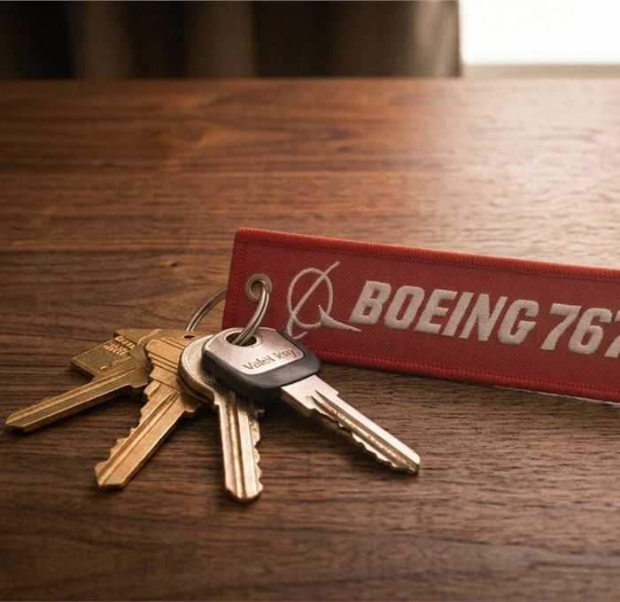 Boeing 767 Keyring