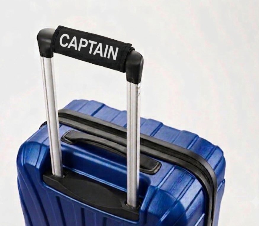 Captain Luggage Handle Wrap