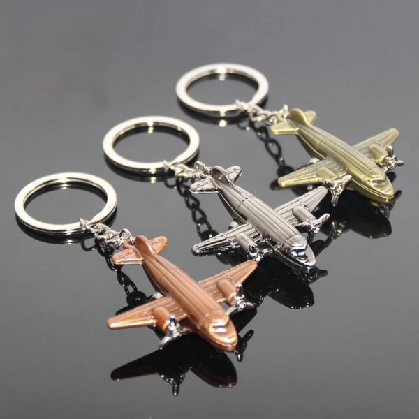 Dakota DC3 Metal Keyring
