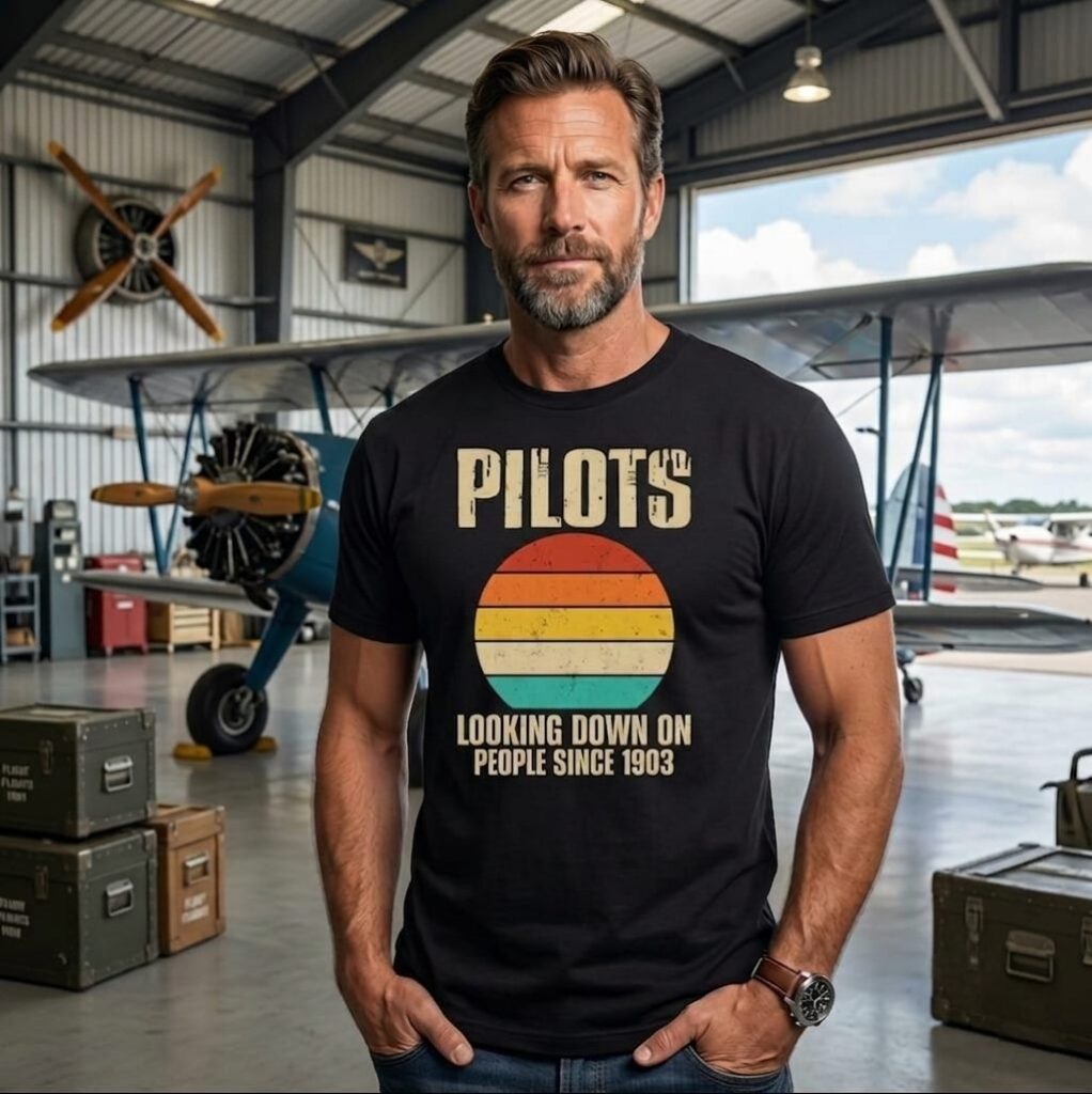 Pilots Looking Down Since 1903