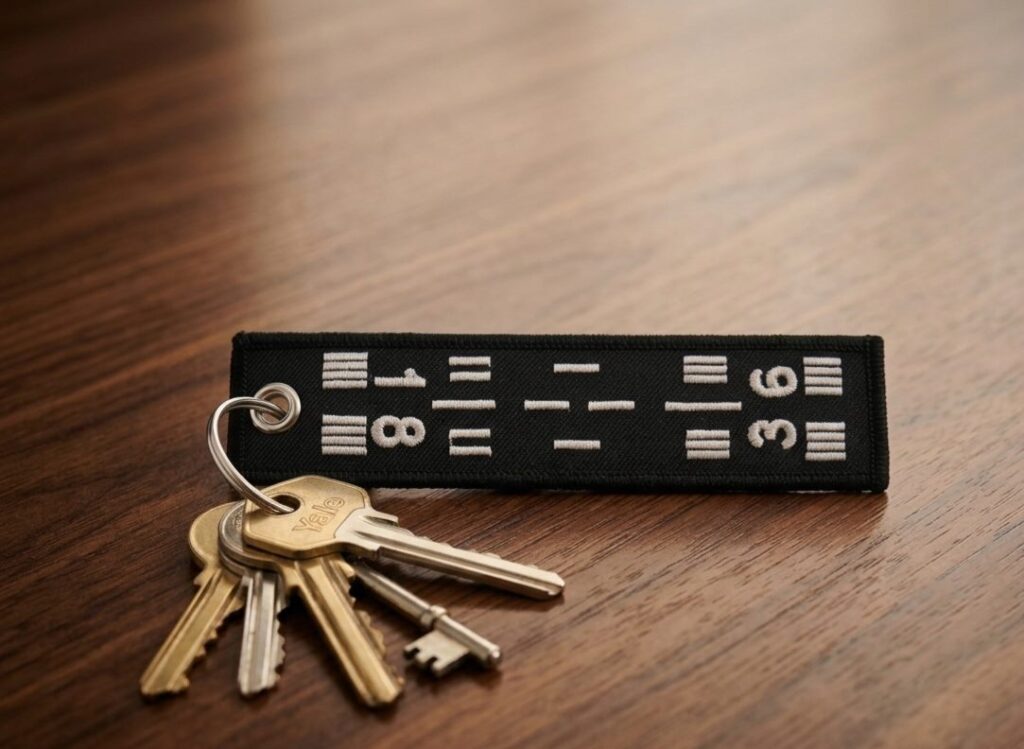 Runway Keyring